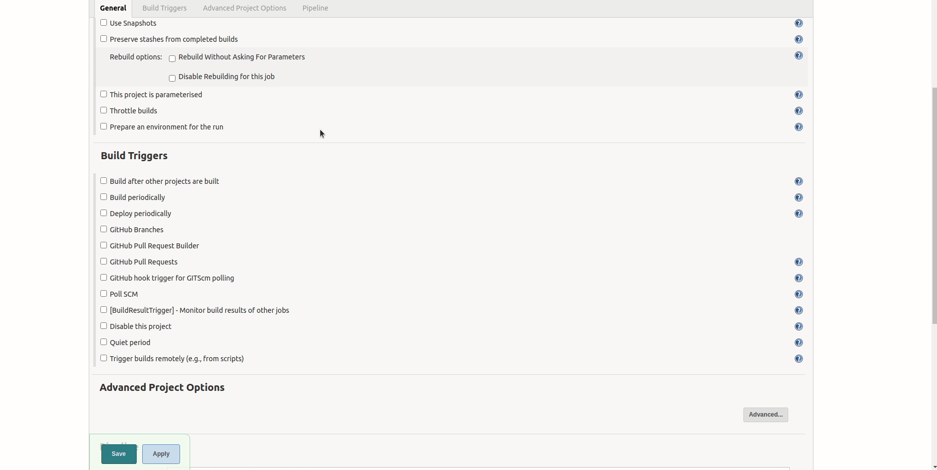 Creating pipeline using Active Choice